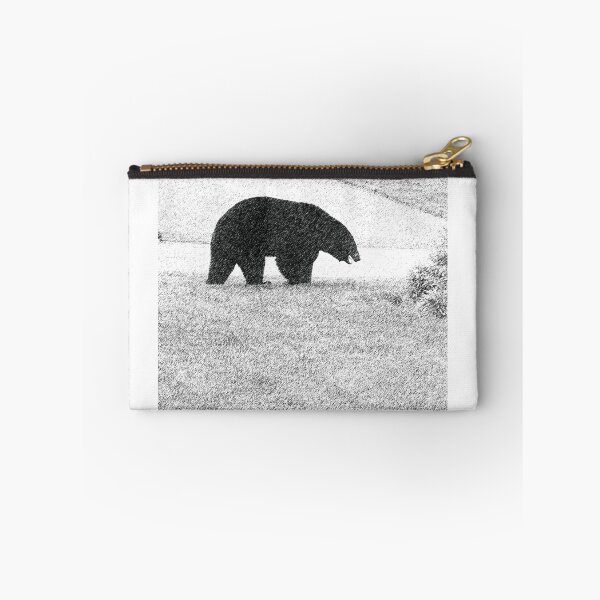 Item preview, Black Bear In the snow designed and sold by PopPucks.