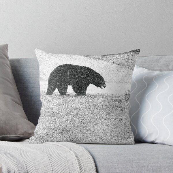 Item preview, Black Bear In the snow designed and sold by PopPucks.