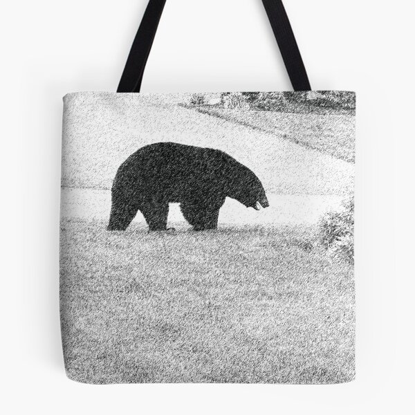Item preview, Black Bear In the snow designed and sold by PopPucks.