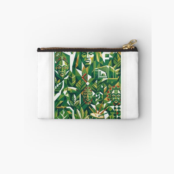 Item preview, Nigeria Cubist Art Poster – Zuma Rock African Wall Art – ZK PRO designed and sold by zalakopro.
