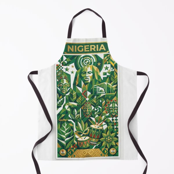Item preview, Nigeria Cubist Art Poster – Zuma Rock African Wall Art – ZK PRO designed and sold by zalakopro.