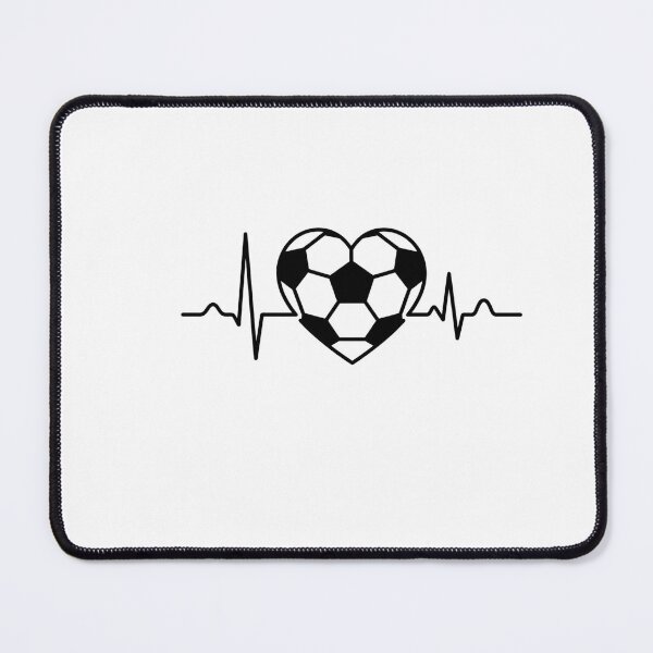 Item preview, Soccer Heartbeat Ekg Pulse Line Football Love Player Fan designed and sold by longngusuc.