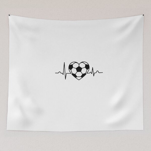 Item preview, Soccer Heartbeat Ekg Pulse Line Football Love Player Fan designed and sold by longngusuc.