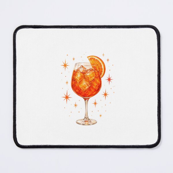 Item preview, Aperol Spritz Italian Summer Cocktail Aesthetic Design designed and sold by Backsay.