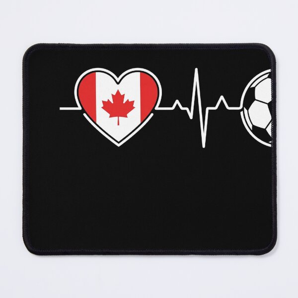 Item preview, Canada Soccer Heartbeat Canadian Flag Football Fan designed and sold by longngusuc.