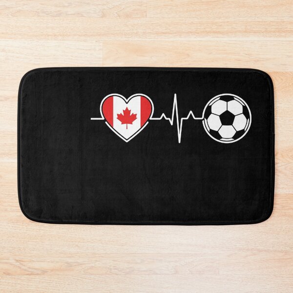Item preview, Canada Soccer Heartbeat Canadian Flag Football Fan designed and sold by longngusuc.