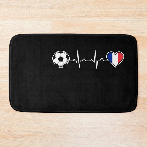 Item preview, French Soccer Heartbeat Love France Football Fan Pride designed and sold by longngusuc.