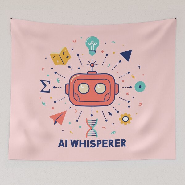 Item preview, AI Whisperer - Geeky Tech AI Artificial Intelligence designed and sold by Colorfulman.