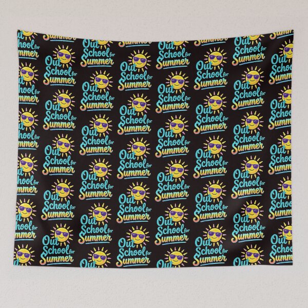 Item preview, Out School for Summer – Last Day of School Shirt, Kids Summer Vacation Tee, Teacher & Student Celebration, Cute Sun Sunglasses Graphic designed and sold by Lozarux.