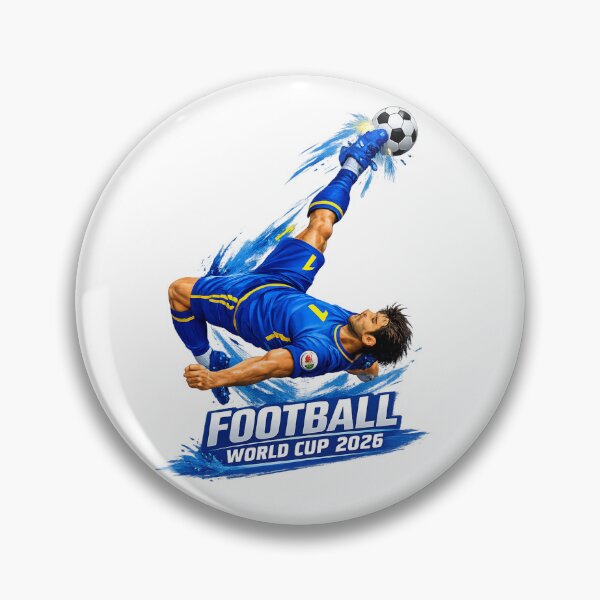 Item preview, 2026 World Cup: Dynamic Footballer Illustration designed and sold by CHRIST5000.