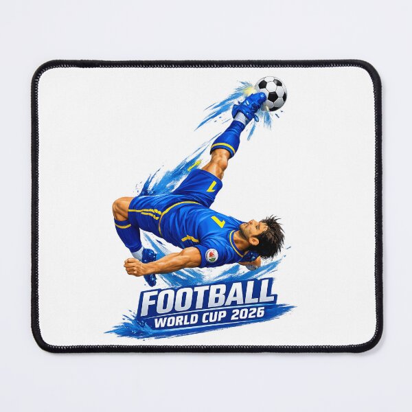 Item preview, 2026 World Cup: Dynamic Footballer Illustration designed and sold by CHRIST5000.