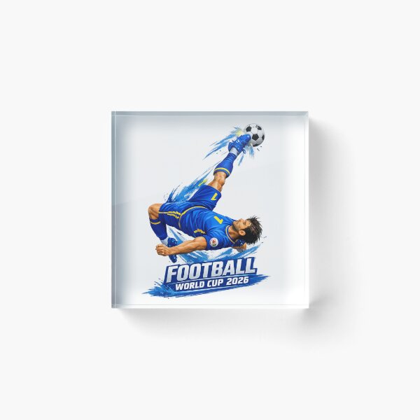 Item preview, 2026 World Cup: Dynamic Footballer Illustration designed and sold by CHRIST5000.