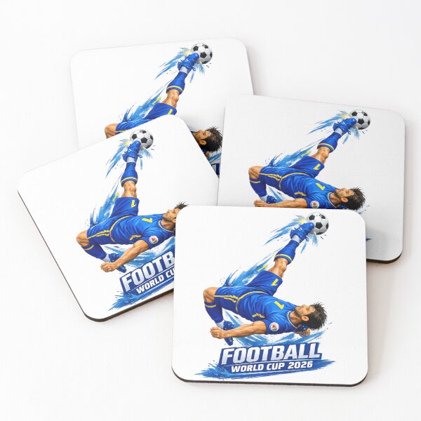 Item preview, 2026 World Cup: Dynamic Footballer Illustration designed and sold by CHRIST5000.