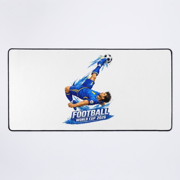 Item preview, 2026 World Cup: Dynamic Footballer Illustration designed and sold by CHRIST5000.