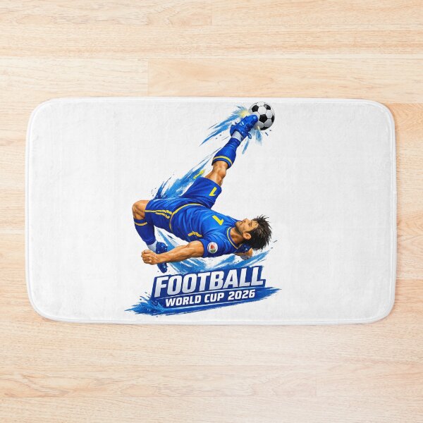 Item preview, 2026 World Cup: Dynamic Footballer Illustration designed and sold by CHRIST5000.
