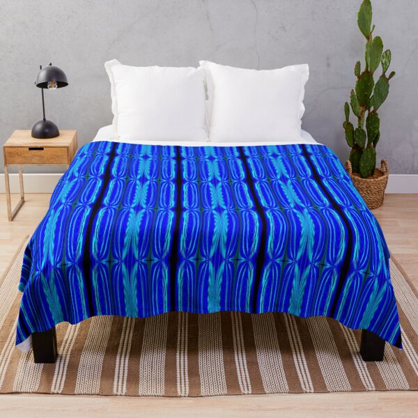 Item preview, Abstract Pattern "Blue stripes" designed and sold by Gluecknika.
