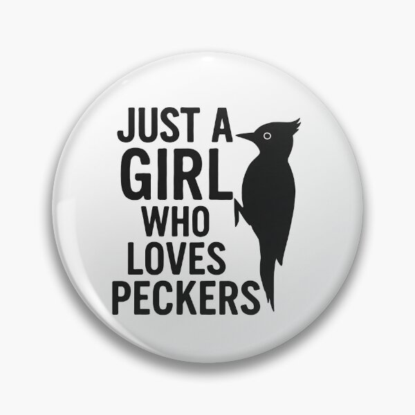 Item preview, Just A Girl Who Loves Peckers Woodpecker Birdwatcher Woman designed and sold by SofenArt.