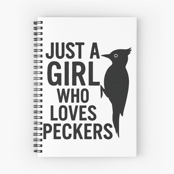 Item preview, Just A Girl Who Loves Peckers Woodpecker Birdwatcher Woman designed and sold by SofenArt.