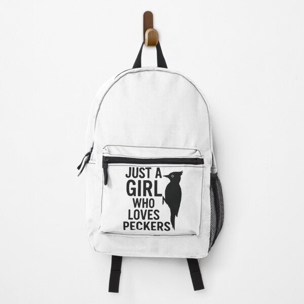 Item preview, Just A Girl Who Loves Peckers Woodpecker Birdwatcher Woman designed and sold by SofenArt.