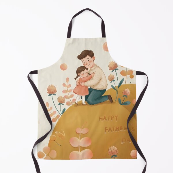 Item preview, Happy Father's Day Father Daughter Hug Illustration | Cute Family Love Art designed and sold by Lu7u.