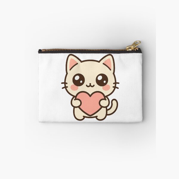 Item preview, Cute Kawaii Cat Heart designed and sold by Tom-Riley.