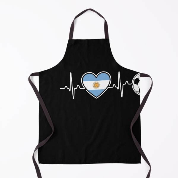 Item preview, Argentina Soccer Heartbeat Flag Pulse Football Fan Love designed and sold by longngusuc.