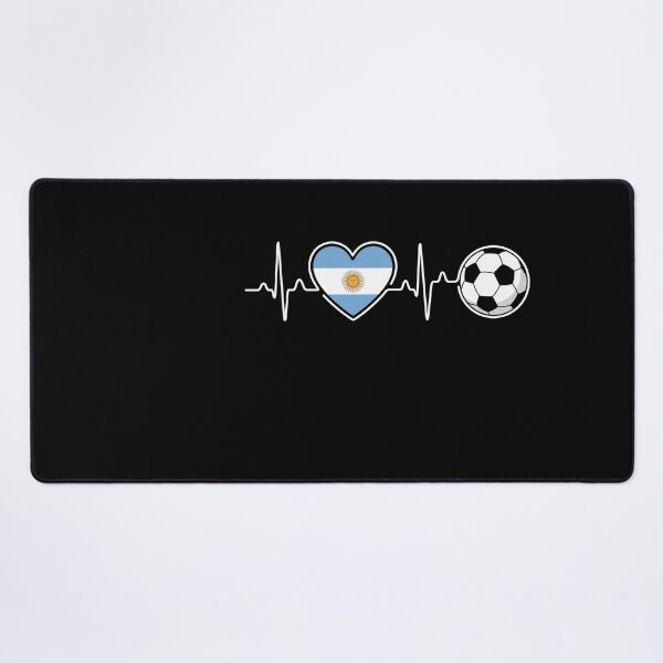 Item preview, Argentina Soccer Heartbeat Flag Pulse Football Fan Love designed and sold by longngusuc.