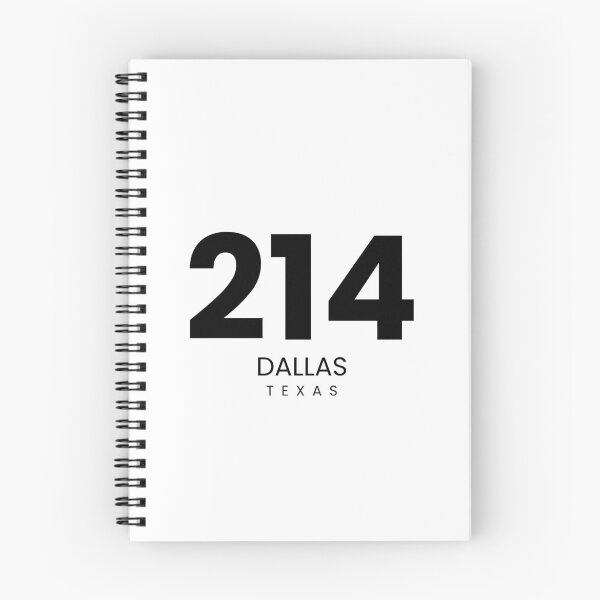 Item preview, 214 Dallas Texas Minimalist Area Code designed and sold by Paper Drip.