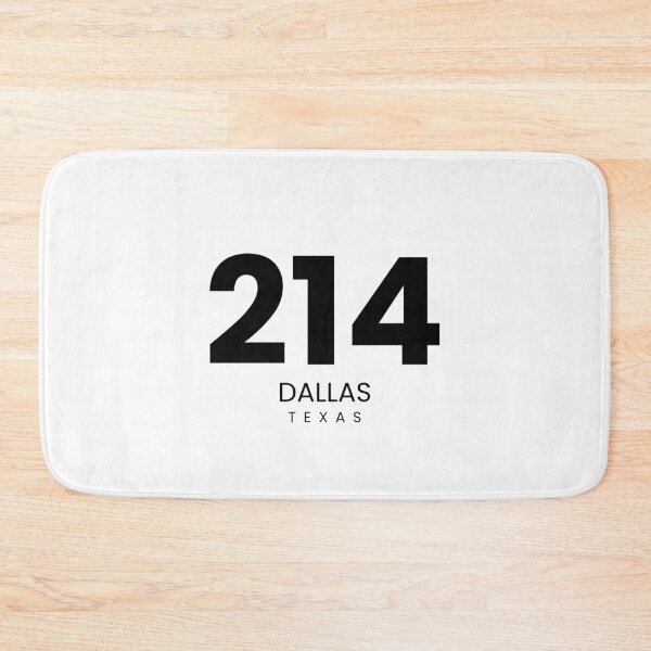 Item preview, 214 Dallas Texas Minimalist Area Code designed and sold by Paper Drip.