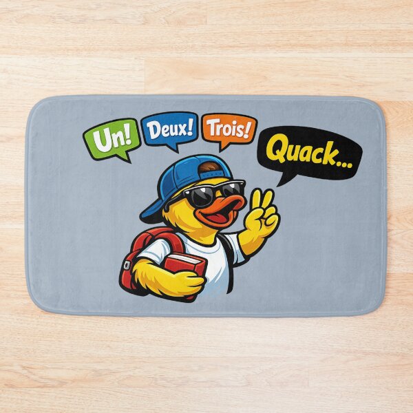Item preview, French Counting Duck Quack Joke designed and sold by BROHLine Studio.