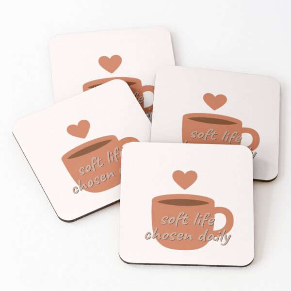 Item preview, Soft Life Chosen Daily – Mindfulness Affirmation Minimalist Design designed and sold by CosmicQuietLab.