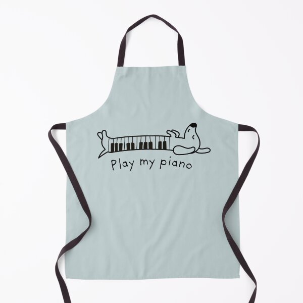 Item preview, Play my piano sausage dog designed and sold by InkRiot Studios.