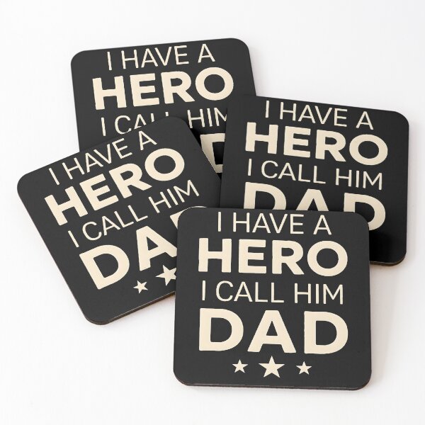 Item preview, I Have A Hero I Call Him Dad Father's Day Gift Best Dad Son Daughter designed and sold by SofenArt.