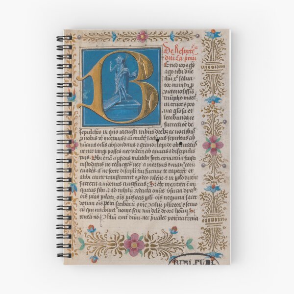 Item preview, Initial "B" from a 15th century medieval swiss manuscript designed and sold by Rromir Imami.