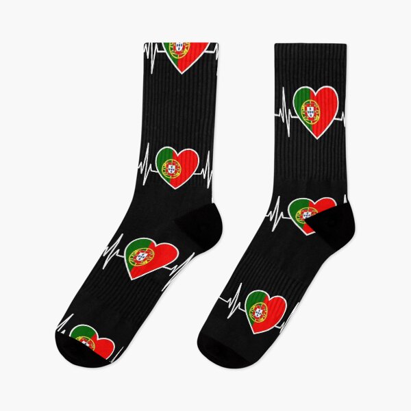 Item preview, Portugal Football Heartbeat Flag Soccer Ball Fan Love designed and sold by longngusuc.