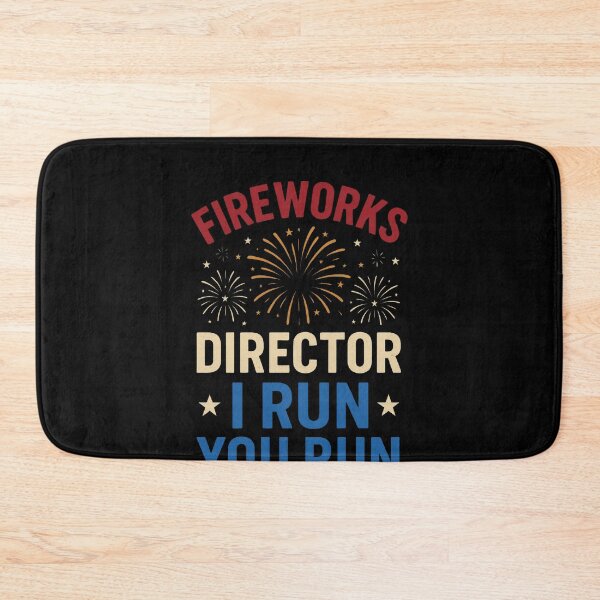Item preview, Fireworks Director I Run You Run 4th Of July Patriot Celebration designed and sold by SofenArt.