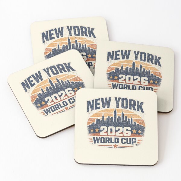 Item preview, New York World Cup 2026 – NYC Skyline Retro designed and sold by ArthUpscale.