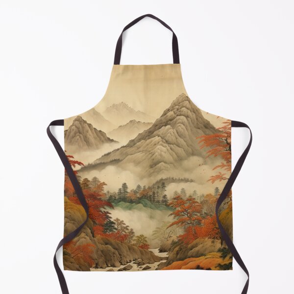 Item preview, Traditional Japanese Illustration - Mountain and Trees designed and sold by DaisukiTokyo.