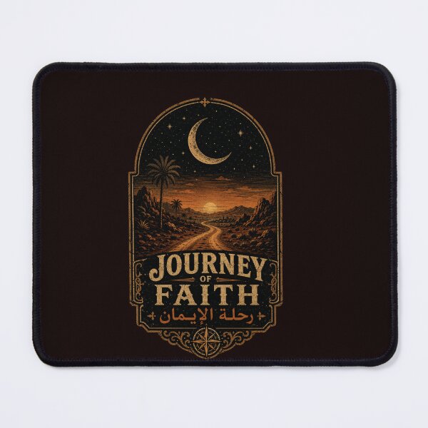 Item preview, Journey Of Faith - Vintage Desert Crescent Moon Art designed and sold by thebestoffer.