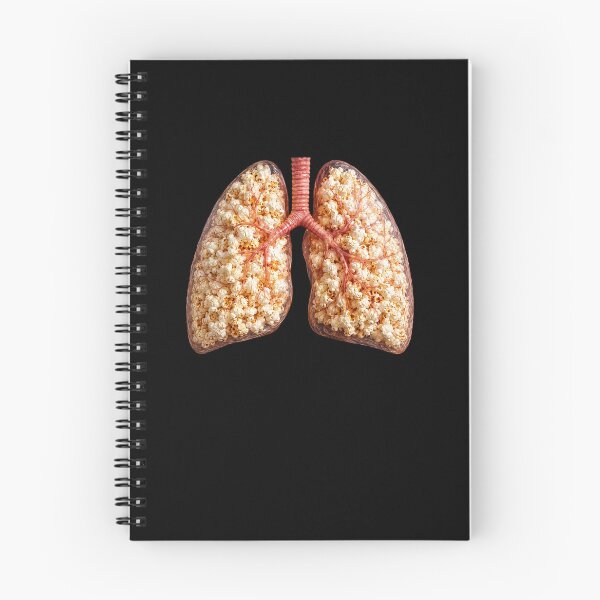 Item preview, Surreal Popcorn Lungs Funny Snack Anatomy designed and sold by elderberry.