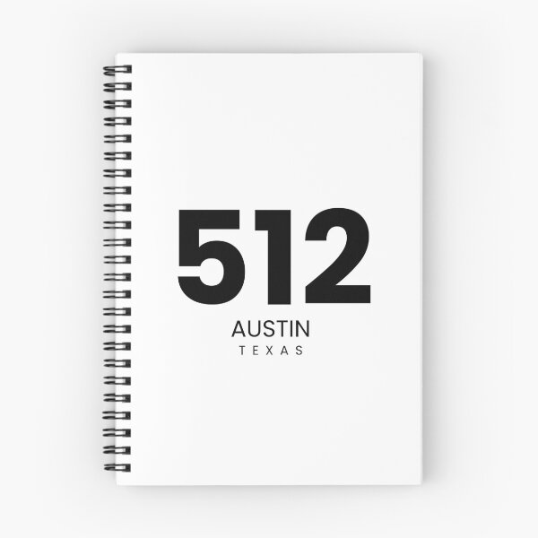 Item preview, 512 Austin Texas Minimalist Area Code designed and sold by Paper Drip.
