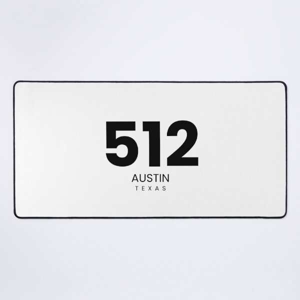 Item preview, 512 Austin Texas Minimalist Area Code designed and sold by Paper Drip.