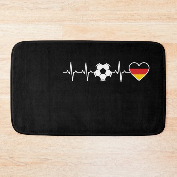 Item preview, German Football Heartbeat Love - Soccer Fan Pride Deutschlan designed and sold by longngusuc.