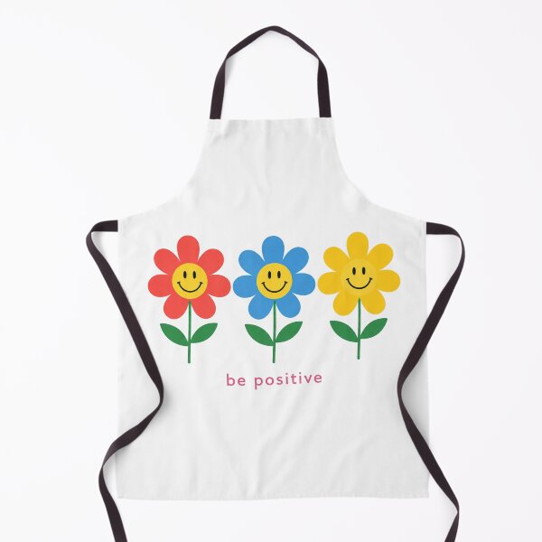 Item preview, Be Positive Smiley Flower Retro Aesthetic Happy Daisy Design designed and sold by Backsay.