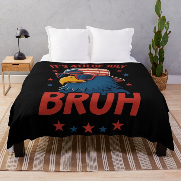 Item preview, It's 4th Of July Bruh American Independence Day Patriotic Funny Humor designed and sold by SofenArt.