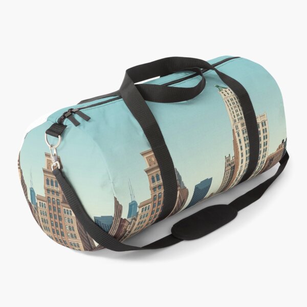 Item preview, Chicago Cloud Gate Travel Art Illustration designed and sold by BoringClothes .