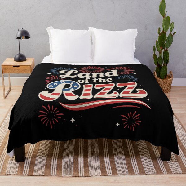 Item preview, Land Of The Rizz American Patriotism Gen Z Meme designed and sold by SofenArt.