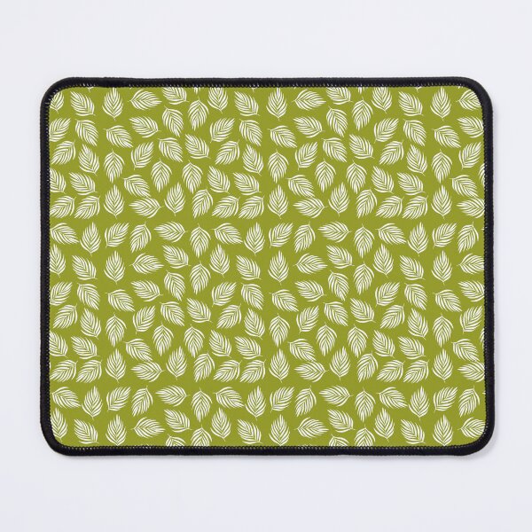 Item preview, Olive Green Leaf Seamless Pattern designed and sold by Zaya_art.