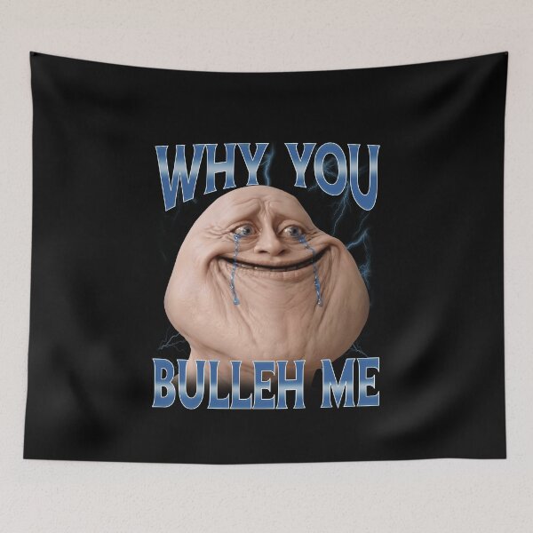 Item preview, Funny Why You Bulleh Me Face Meme Bootleg Style Art designed and sold by elderberry.