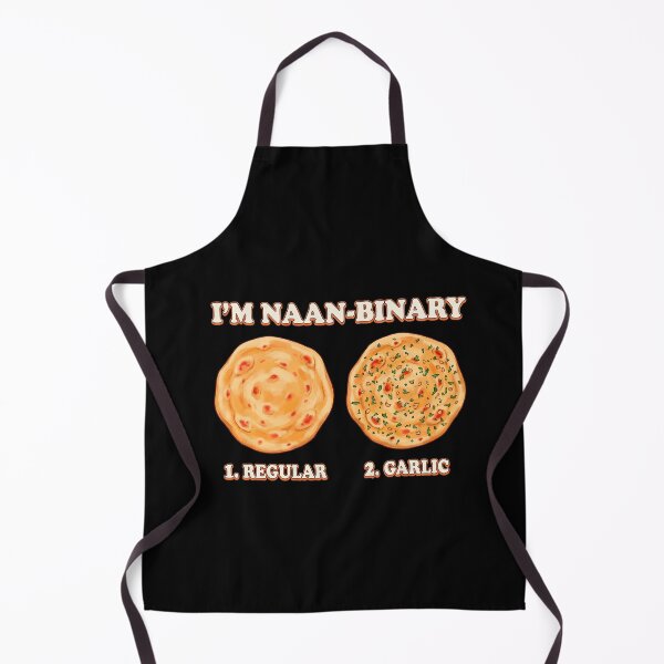 Item preview, Funny Im Naan Binary Funny Naan Bread Pun Art designed and sold by elderberry.